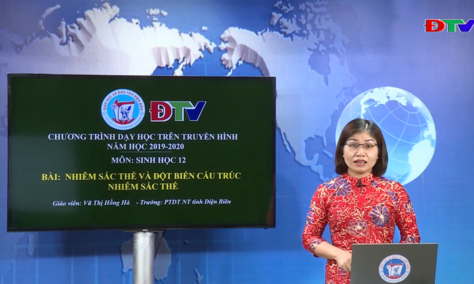 Môn: Sinh học Lớp 12 Bài: Nhiễm sắc thể và đột biến cấu trúc nhiễm sắc thể