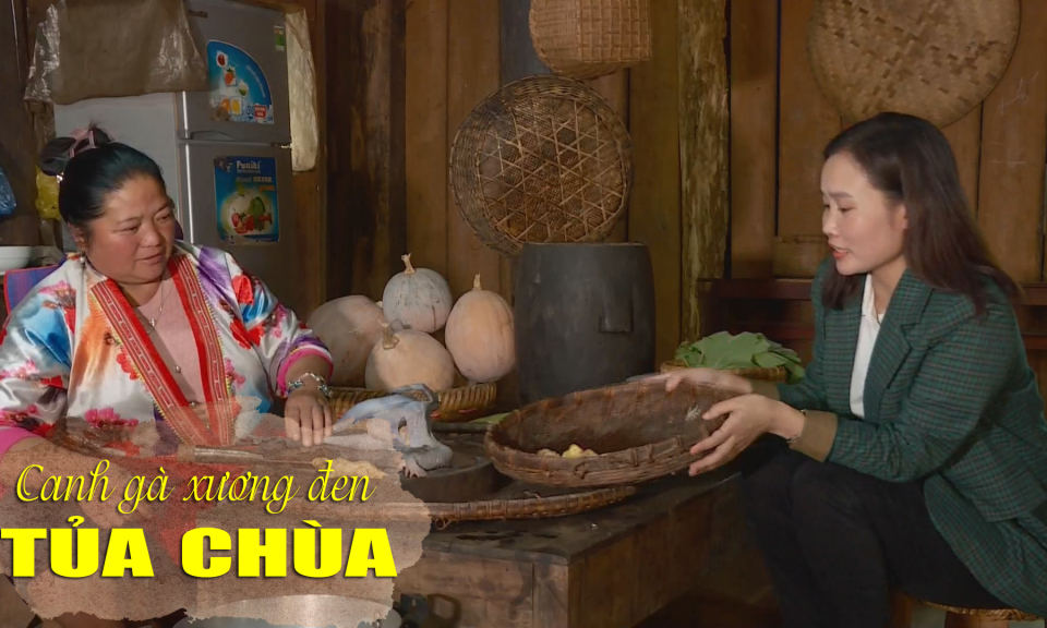 Canh gà xương đen Tủa Chùa