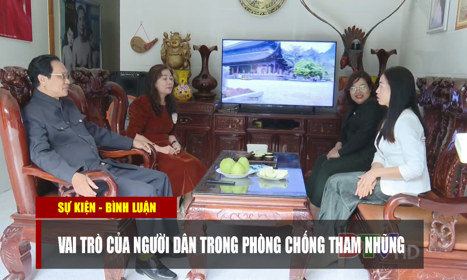Vai trò của người dân trong phòng chống tham nhũng